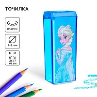 Точилка пластиковая прямоугольная, Холодное сердце
