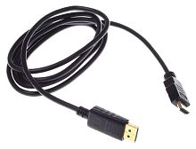 Кабель аудио-видео Buro DisplayPort (m)/HDMI (m) 1.8м. Позолоченные контакты черный (BHP RET HDMI_DP