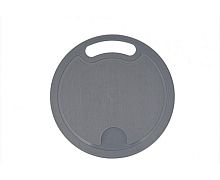 Доска разделочная большая, круглая d=25см, серая IS10007/13 Spark Plast (аналог 819585)