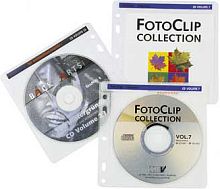 Конверт Hama на 2CD/DVD H-62611 белый (упак.:100шт)