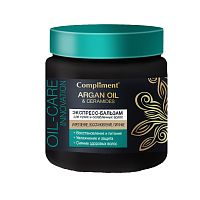 Compliment Argan Oil&Ceramides Экспресс-бальзам д/сухих и ослабл.волос 500мл