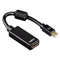 Адаптер Hama HDMI (f)/Mini Displayport 0.1м. феррит.кольца (00054560)