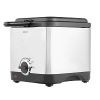 Фритюрница Centek CT-1430 900 Вт <объём 1,5л> Чаша - антипригарная, стальной корпус, окно