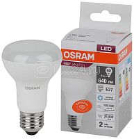 Лампа светодиодная LED Value LV R63 60 8SW/865 8Вт рефлектор матовая E27 230В 10х1 RU OSRAM 40580755