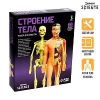 ЭВРИКИ Научный опыт "Строение тела"    
