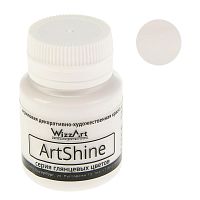 Краска акриловая Shine  20мл WizzArt Белый глянцевый WG4.20 