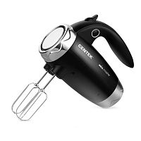 Миксер Centek CT-1115 (черный/хром) 350Вт, 6 скоростей+турбо, взбивание/замешивание