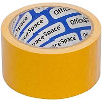 Клейкая лента двусторонняя OfficeSpace, 50мм*10м, полипропилен 