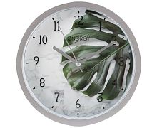 Часы настенные Energy ЕС-140, 22*3,8 см (круглые) плавный ход,пластик, 1*АА нет в компл 102263