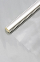 Пленка для цветов прозрачная 0,9 х 6,2 м, 200 г, 40 мкм  