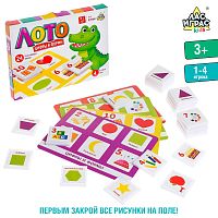 Лото "Цифры и формы"  