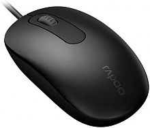 Мышь проводная RAPOO N200 Black