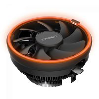 Кулер CROWN для процессора CM-1153PWM ORANGE (Сокет AM4 Ready, 115X, 775, TDP до 115 Ватт, коннектор
