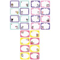 Набор бумажных наклеек для маркировки школьных принадлежностей Мульти-Пульти "Милые зверушки", 140*2