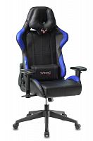 Кресло игровое Zombie VIKING 5 AERO черный/синий эко.кожа с подголов. крестов. пластик