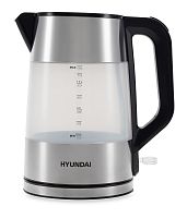 Чайник электрический Hyundai HYK-P4026 2л. 2200Вт черный (корпус: пластик)