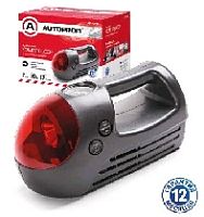 AUTOPROFI (AP-080) Компрессор пластиковый, 90 Вт, 12V, 12л/мин, сигнальный фонарь